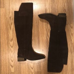 Alex and Alex over the knee suede boots. Brand new